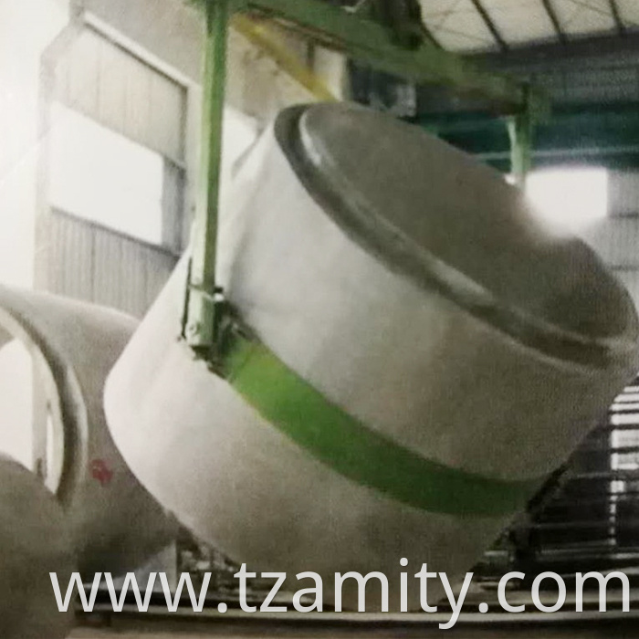 Double-position vertical vibration concrete pipe making machine